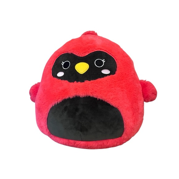 Squishmallows Other - Fuzzamallow Squishmallow Cazlan The Cardinal Plush Doll